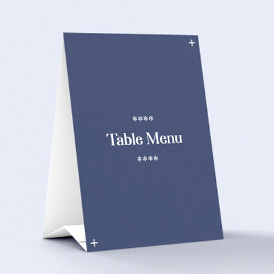 Table Menu