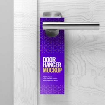 Best Glossy Door Hanger Advertising, Malaysia