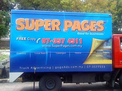 Lorry Advertising Best Sticker Printing Johor Singapore Vehicle Wrap GogoAds