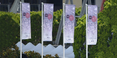 Image of Venue Perimeter Pole Banners