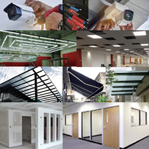 cheap awning drywall partition cctv wiring solutions